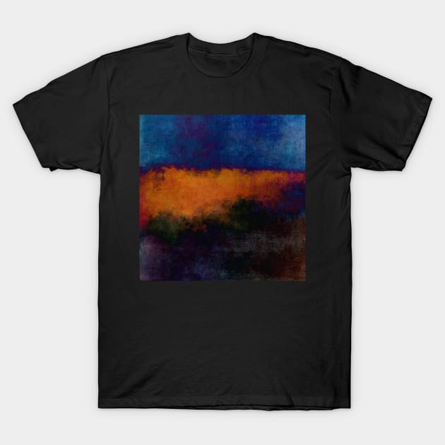 Sundown Abstract T-Shirt by WesternExposure